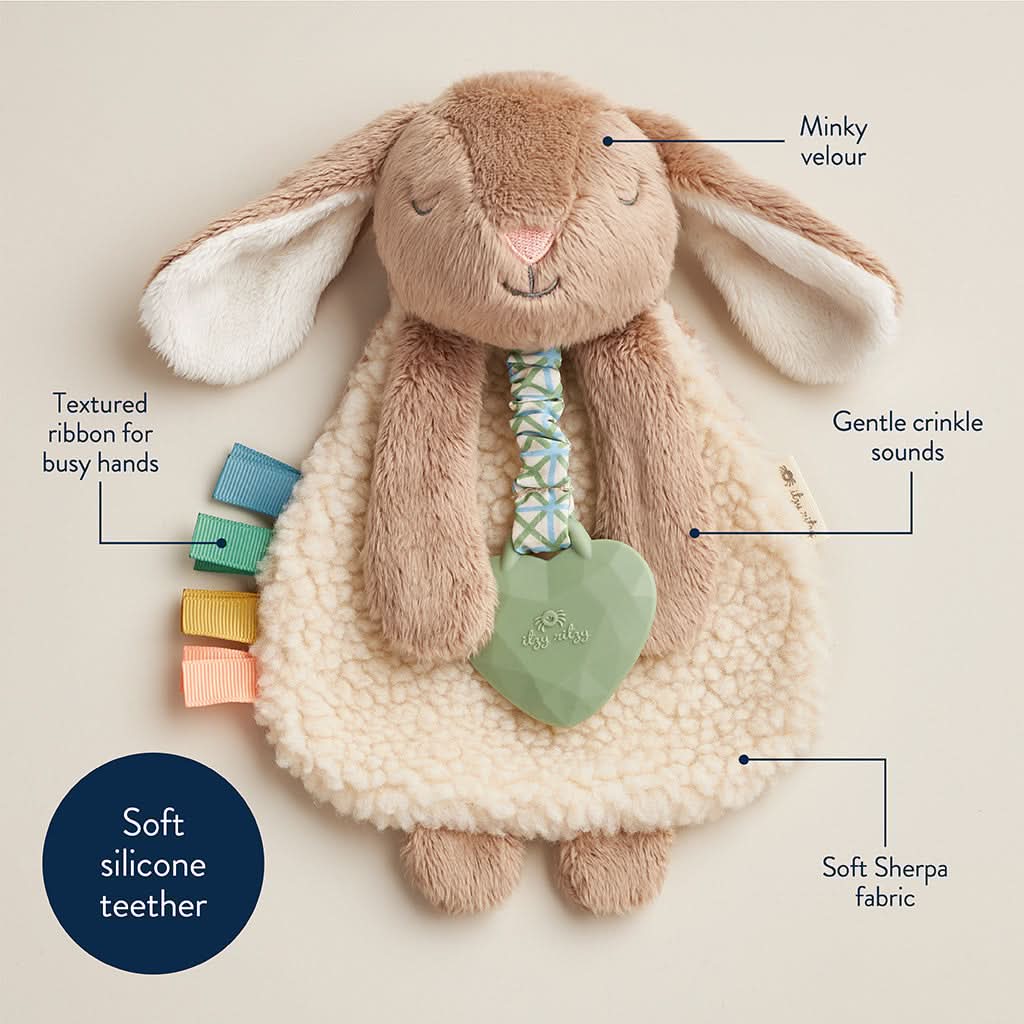 Itzy Lovey™ Plush and Teether Toy - Image 35